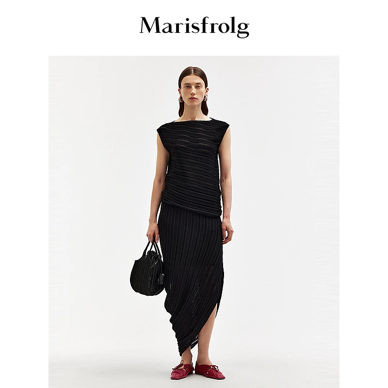 【米儿精选】Marisfrolg玛丝菲尔针织衫A1EG2847M