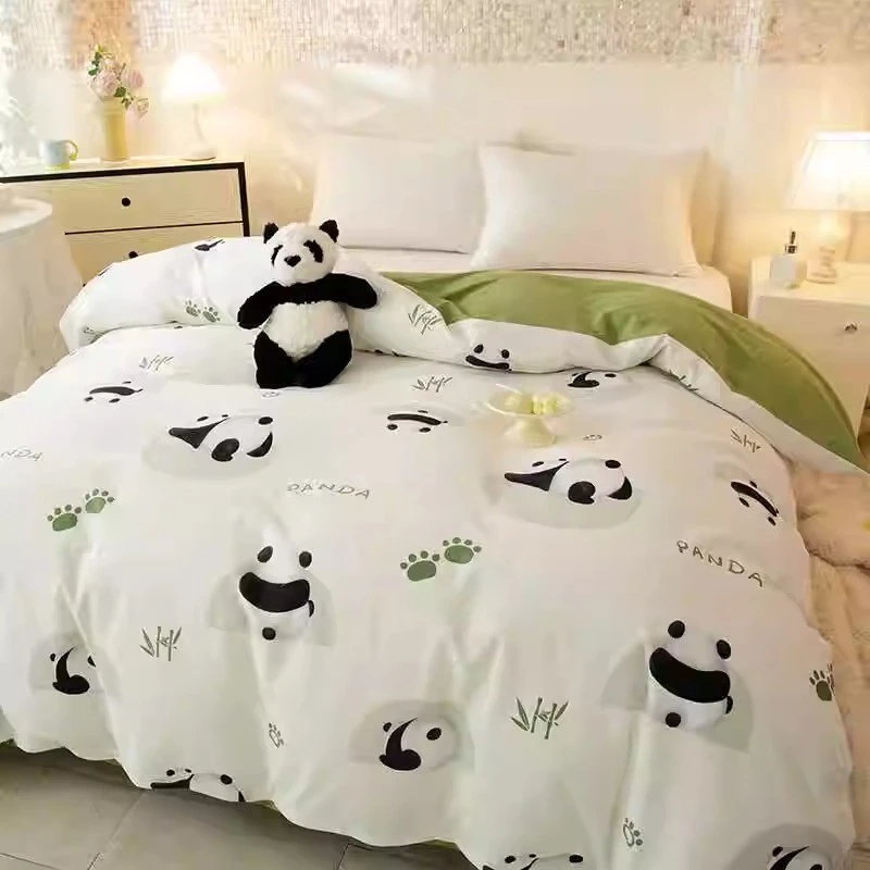 轻奢高端a类舒适磨毛被套单件全棉120x150x180x200儿童150x210cm