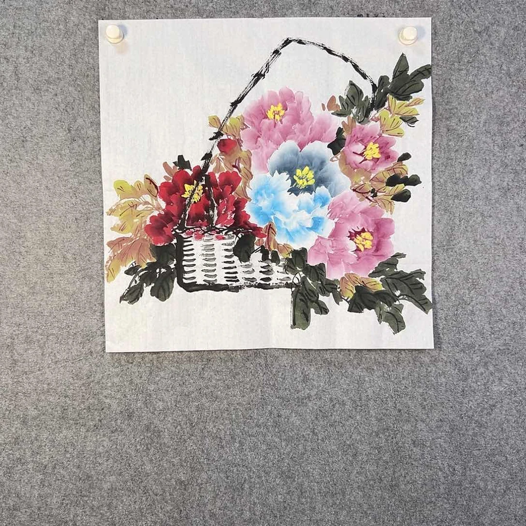 国画115 牡丹花等经济植物和花卉资源