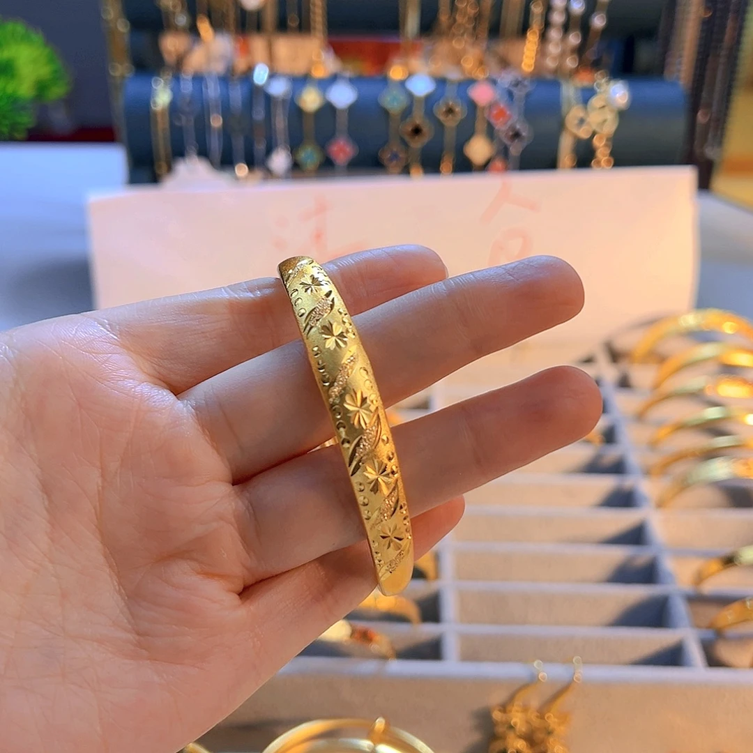 铜合金金鱼推拉手镯