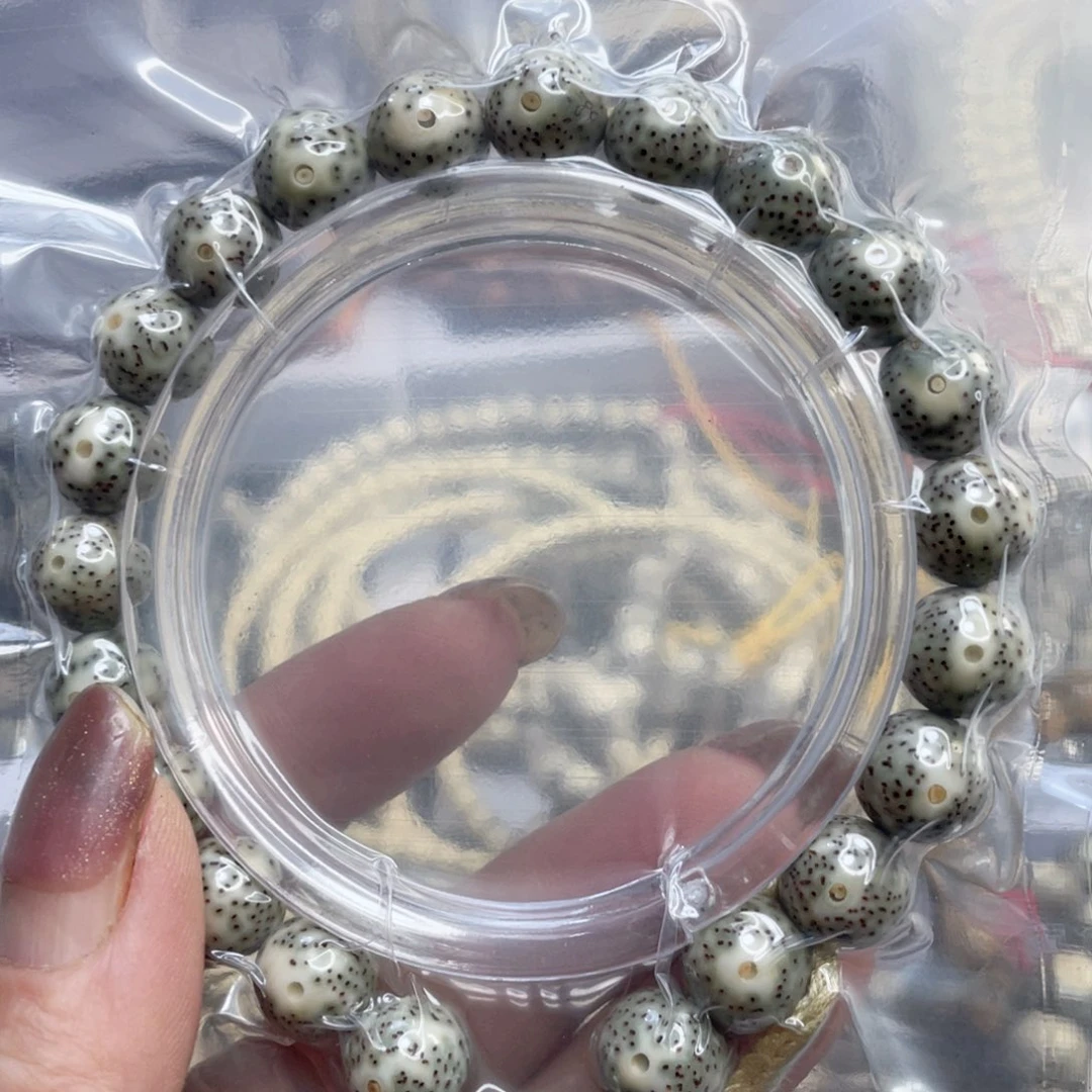 手串星月菩提青花瓷援助手持10mm