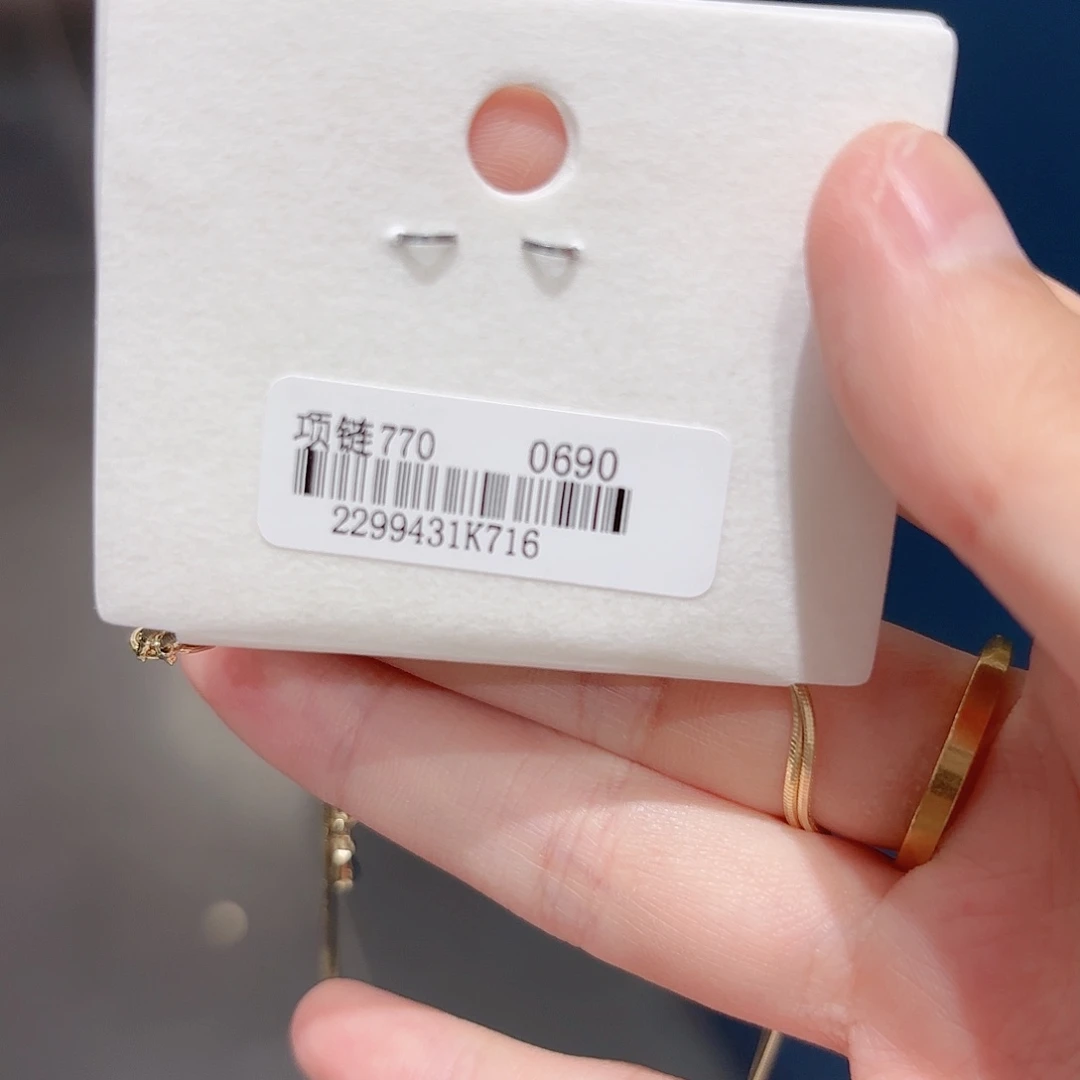 琉璃纯铜925银猪鼻子双链