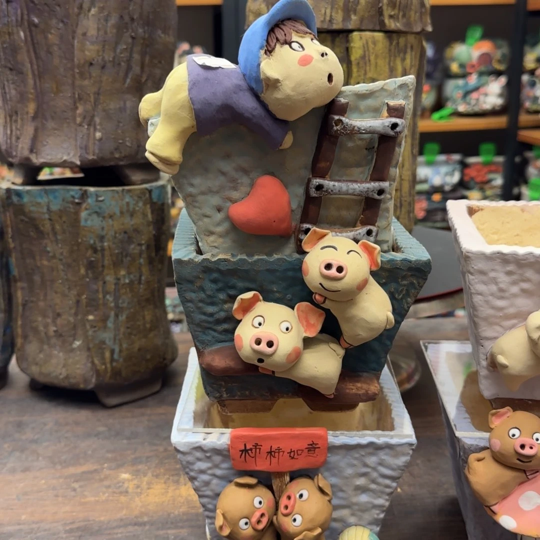 【闪购商品】陶瓷ـ****▗粗陶手捏