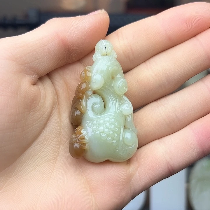 和田玉把件未镶嵌