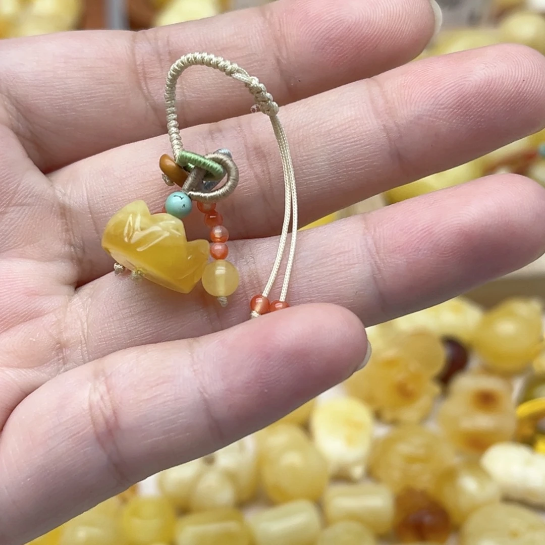 裸石蜜蜡未镶嵌天然