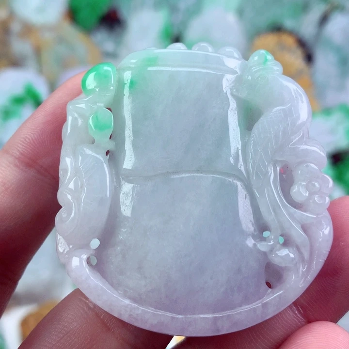 吊坠(不含链)未镶嵌翡翠