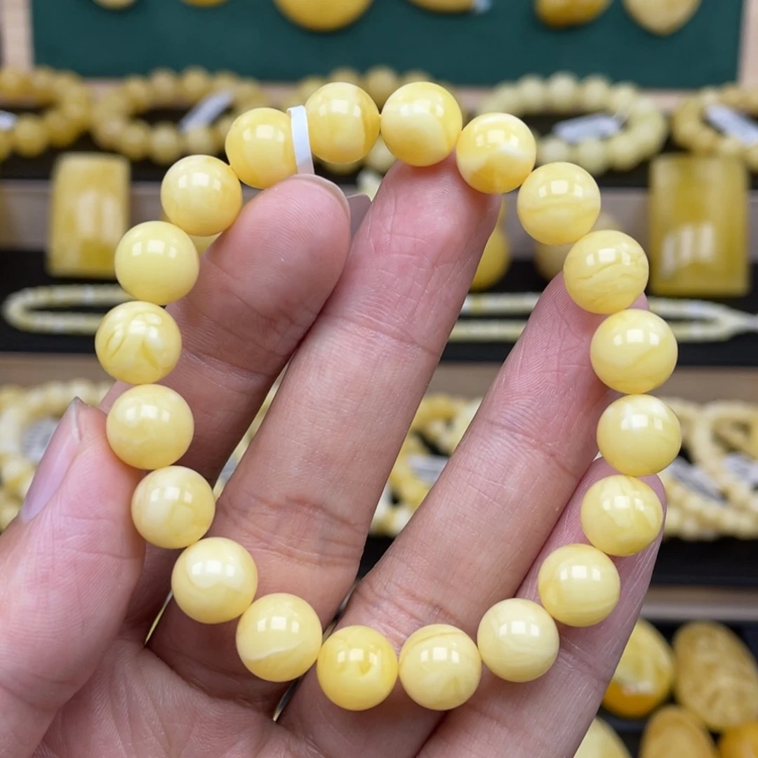 琥珀裸石未镶嵌琥珀蜜蜡