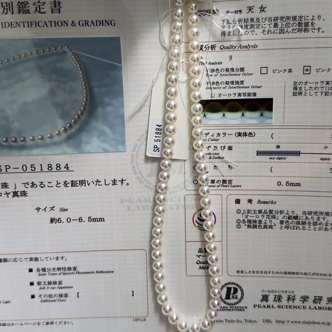 颈饰未镶嵌海水珍珠