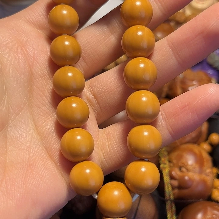 橄榄核手串/手链猴头正圆