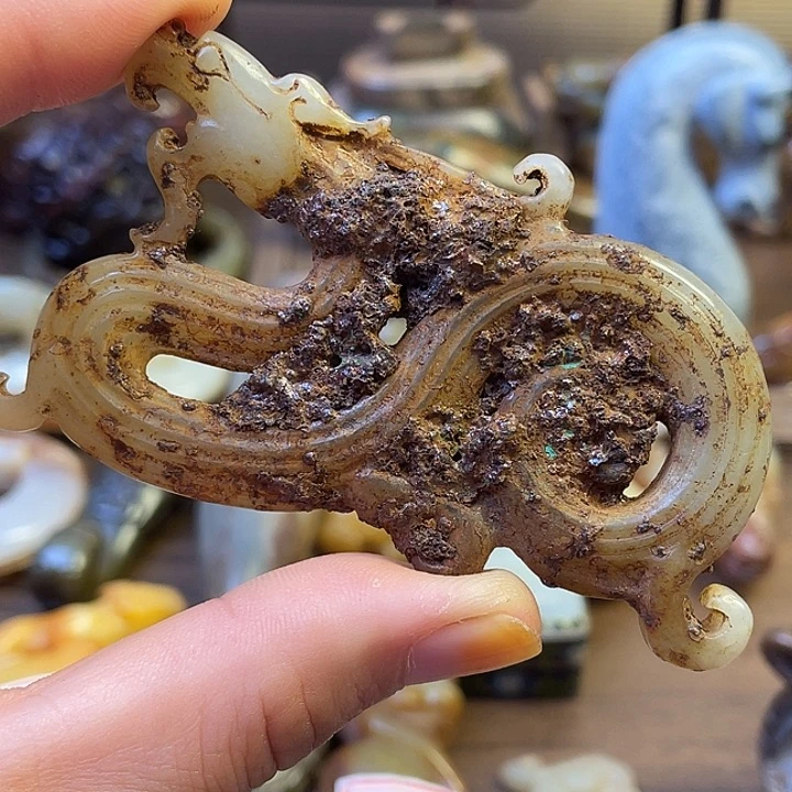 和田玉（糖玉）未镶嵌挂件