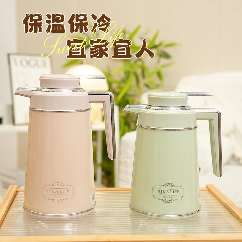 家用保温壶不锈钢内胆暖水壶热暖水壶大容量1500-2000ml保温杯