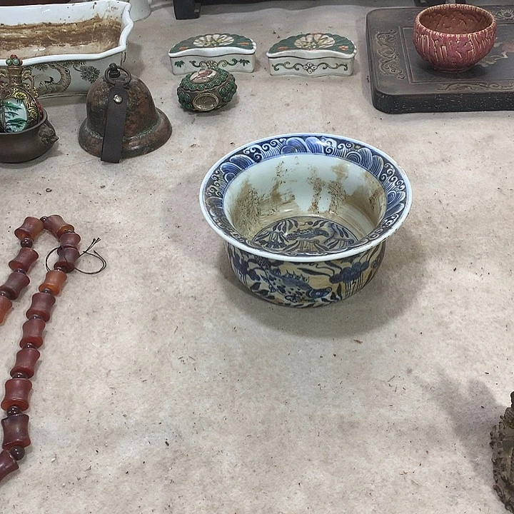 黄铜小香炉，完整漂亮，