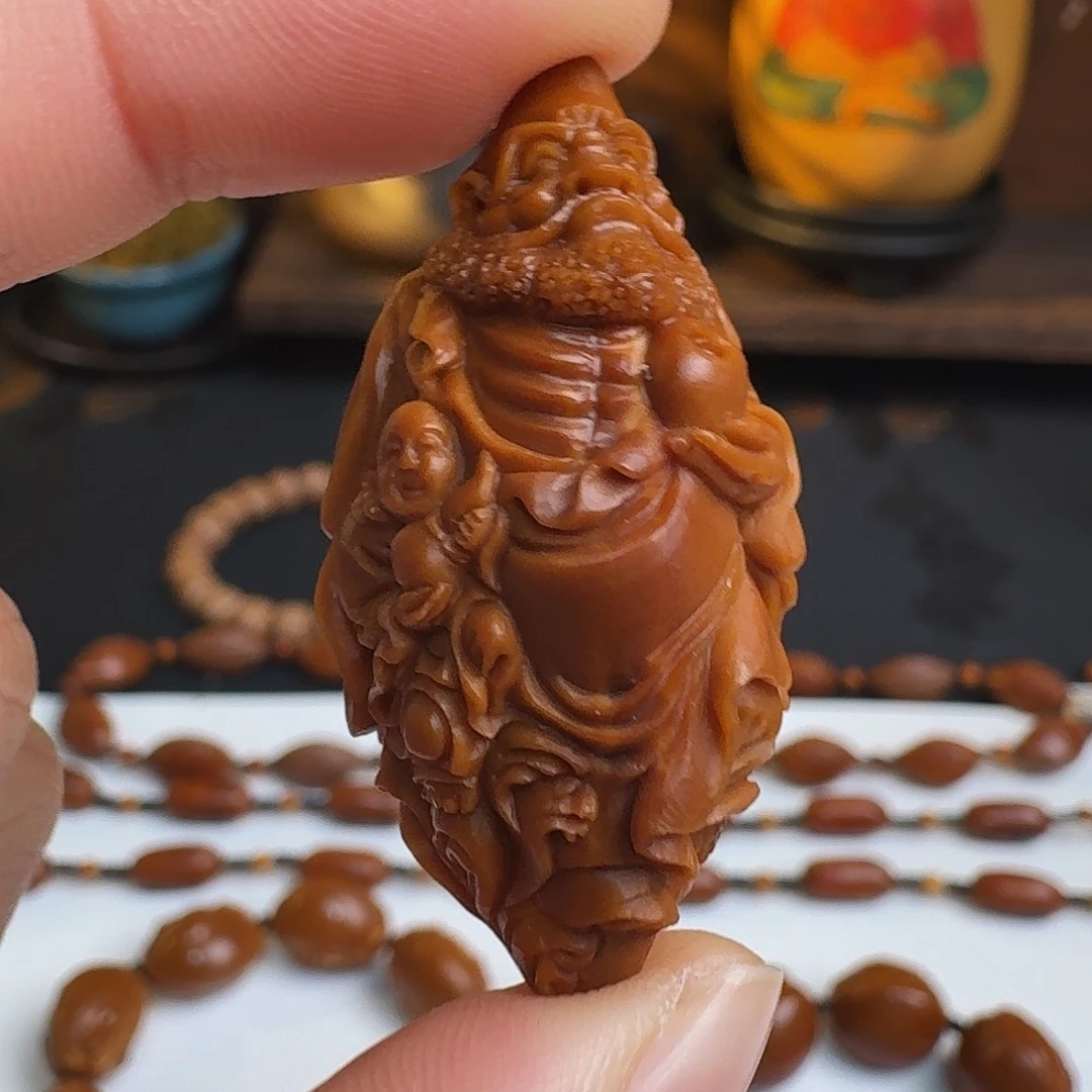 橄榄核手串/手链童子达摩