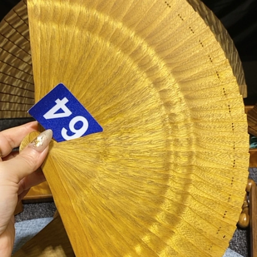 【闪购商品】金丝楠用****4金丝楠木扇子