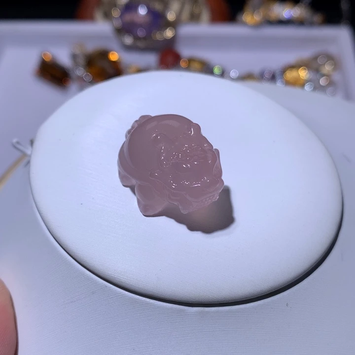 【闪购商品】水晶戒指银S925镶嵌紫**丁戒指