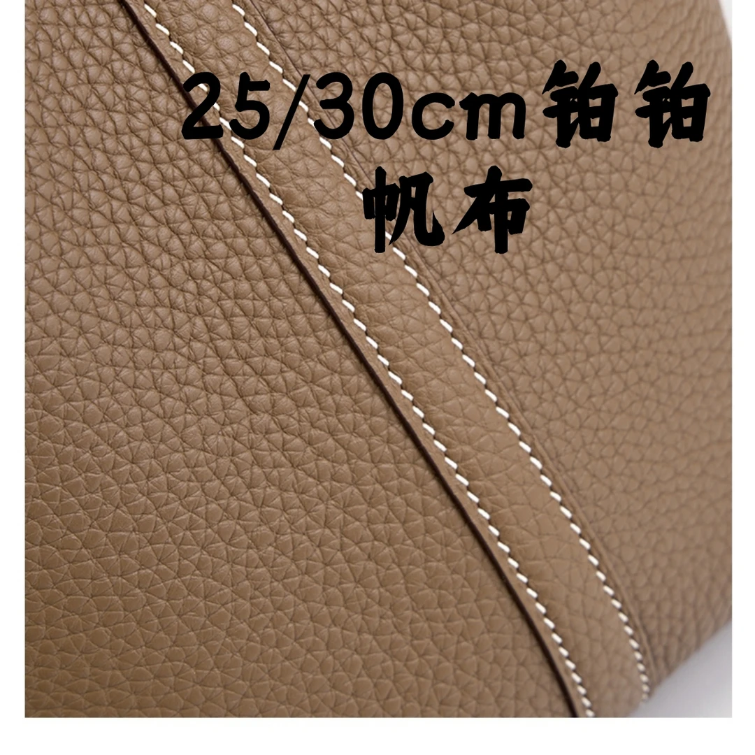 【喜柿】纯手工蜡线铂铂手拎手提女包百搭休闲togo小牛皮25/30cm