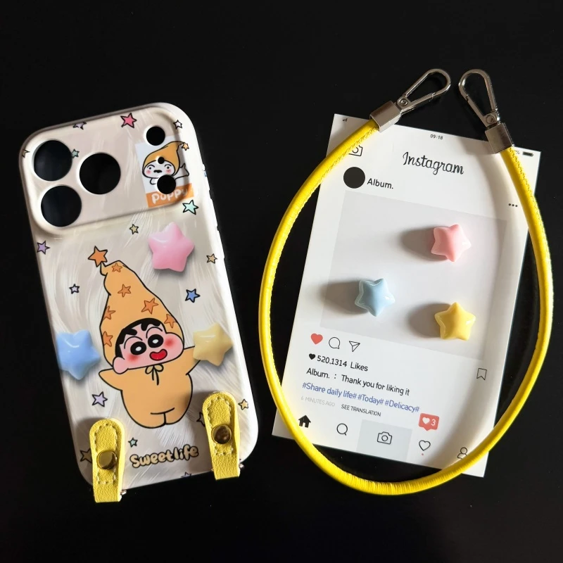 小新星星人菲林软壳适用苹果17promax手机壳16华为vivo小米15oppo