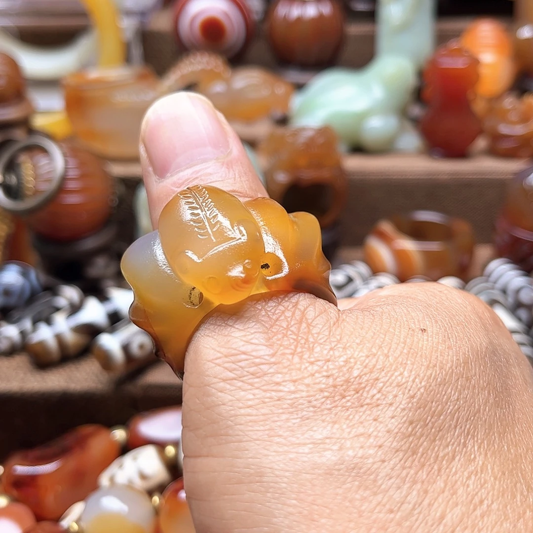 未镶嵌车挂玛瑙/玉髓