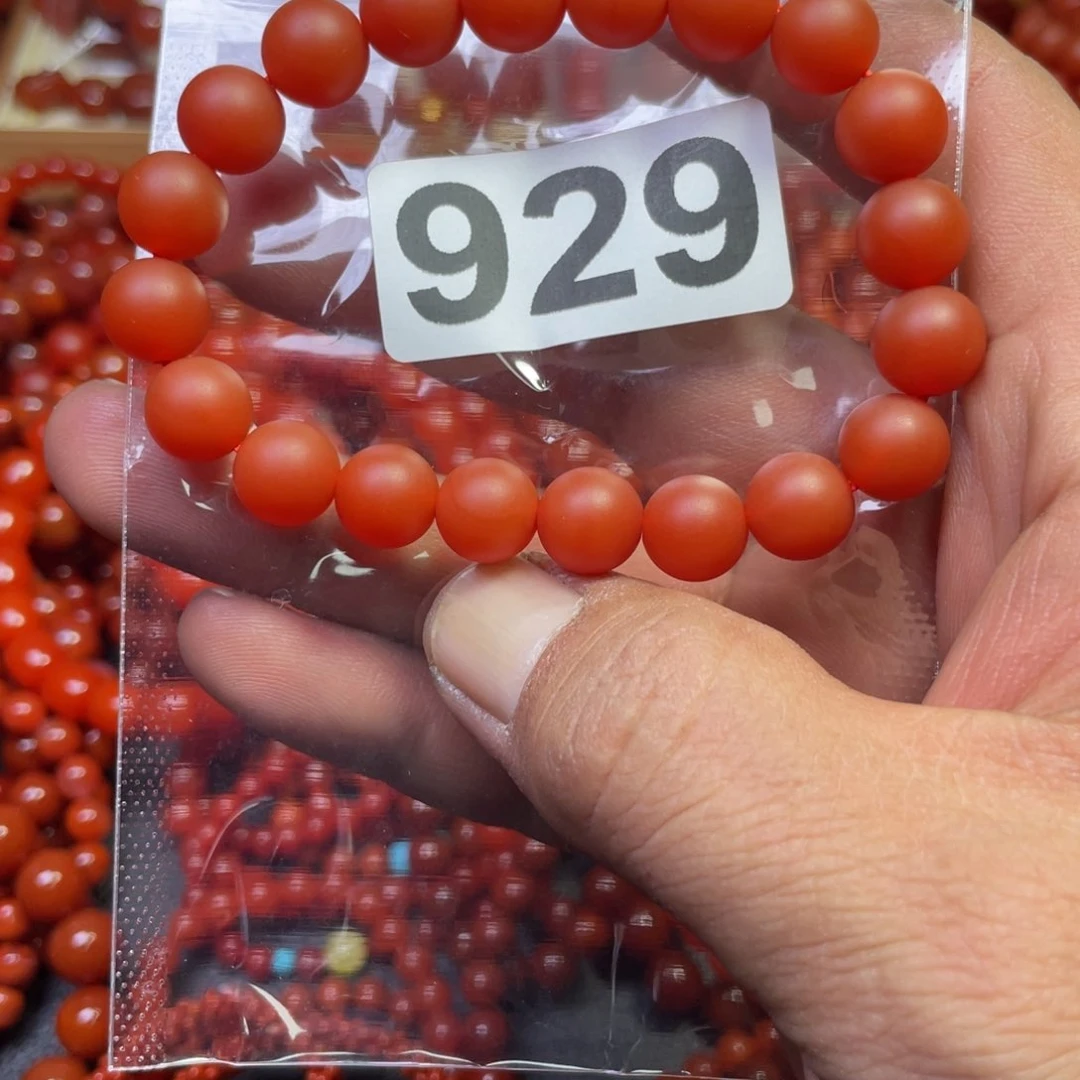 南红玛瑙手链未镶嵌浅*～