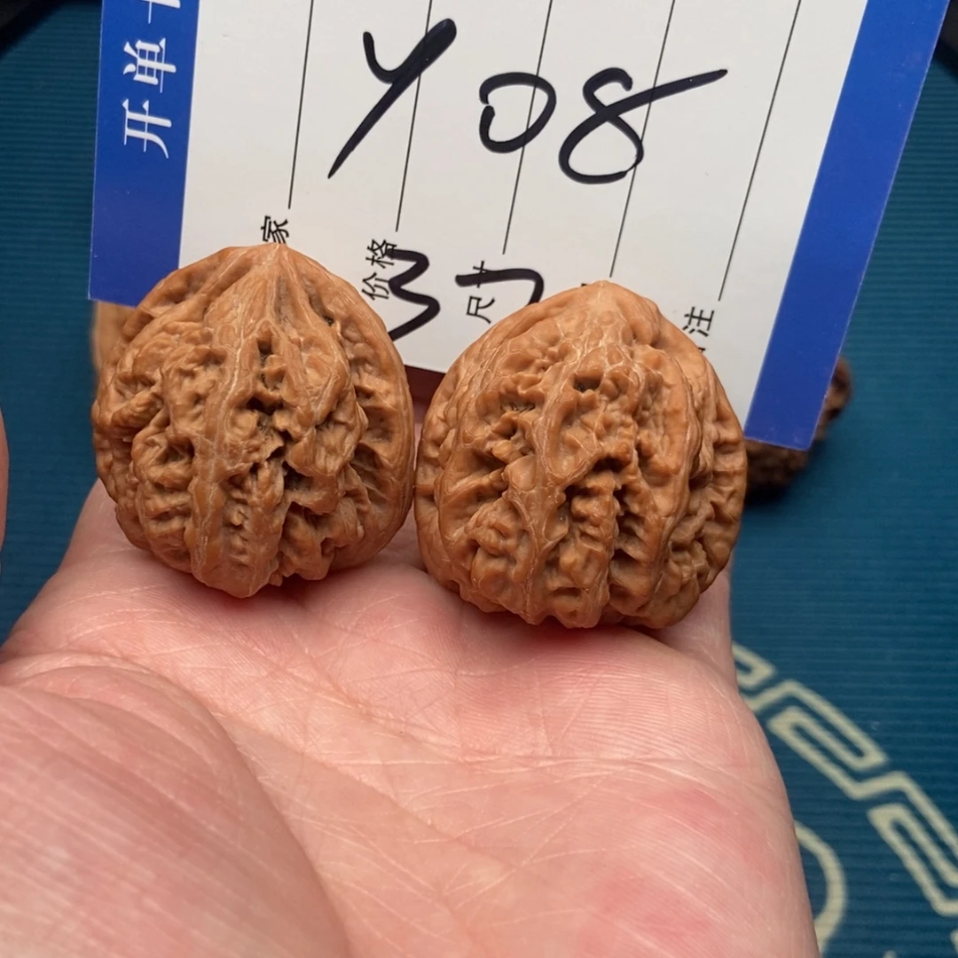 文玩核桃把件大粗筋