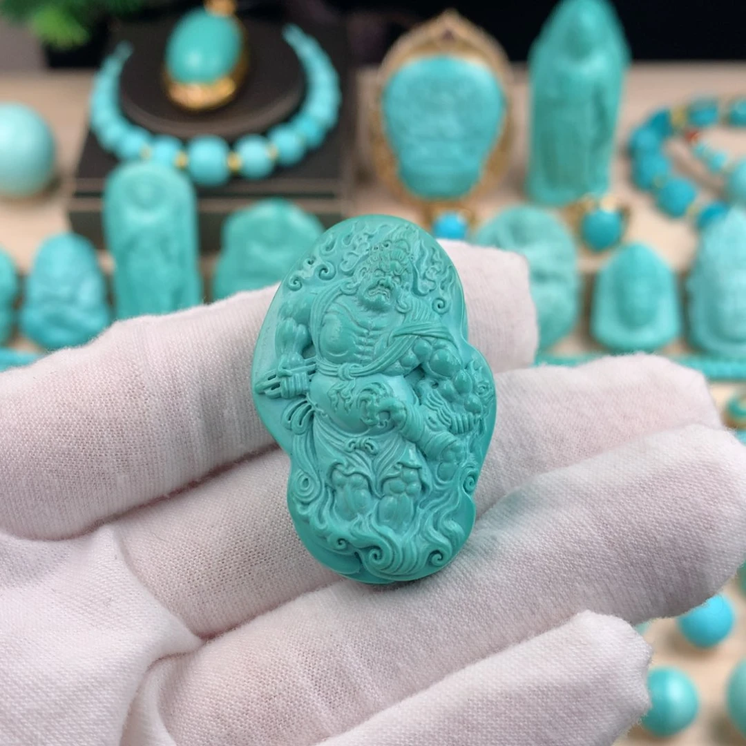 【闪购商品】绿松石珠宝半成品未镶嵌