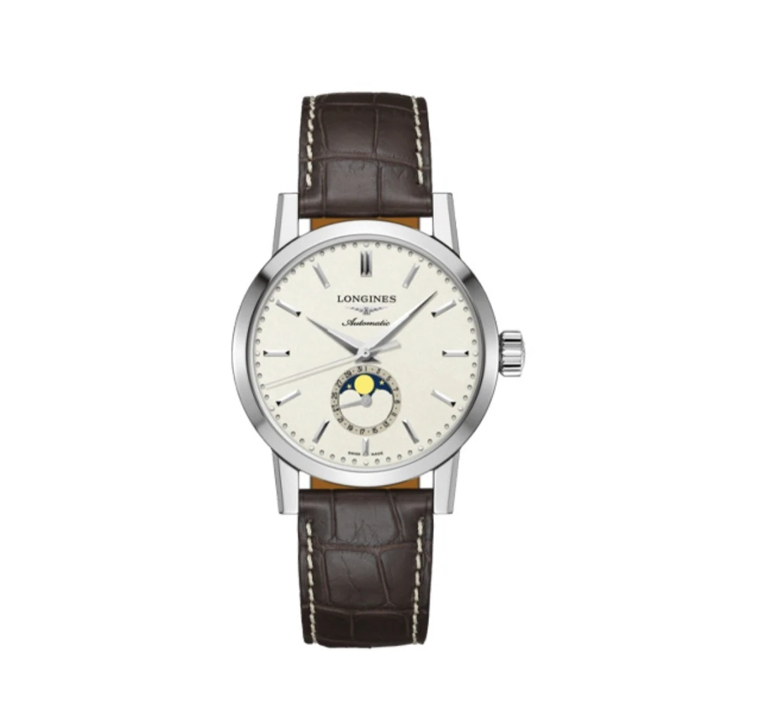 99新 Longines/浪琴 未使用品  经典复刻系列自动机械男表40MM