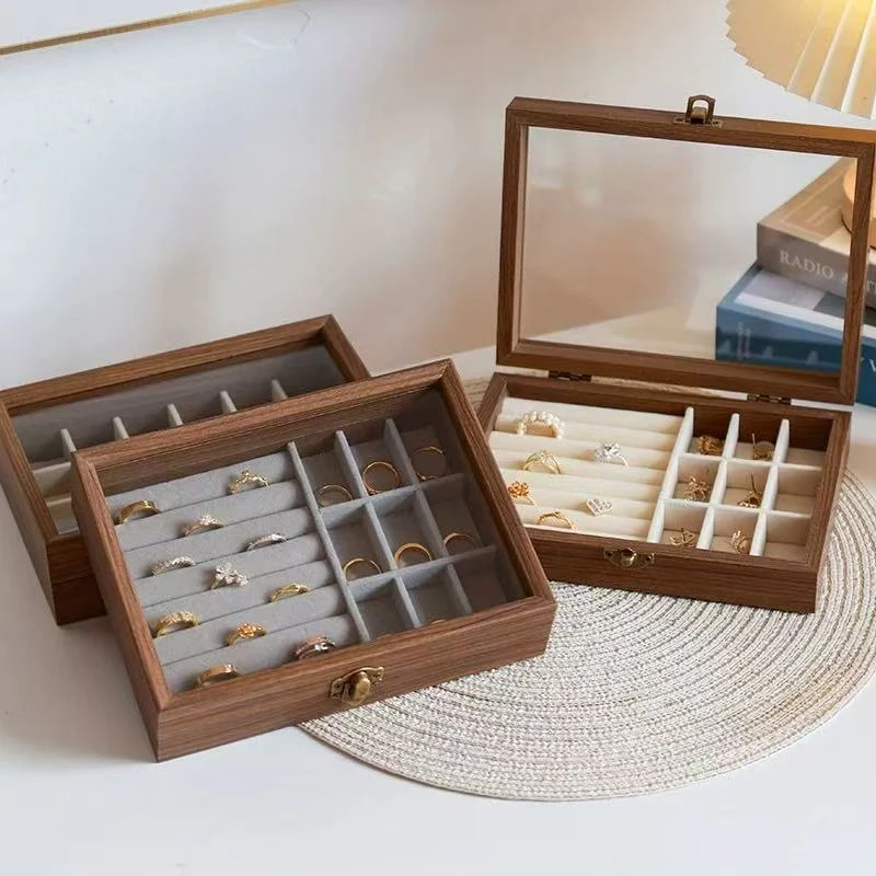 【直播专享】金典款-碎冰冰戒盒 开盒礼盒装 时尚百搭-A518