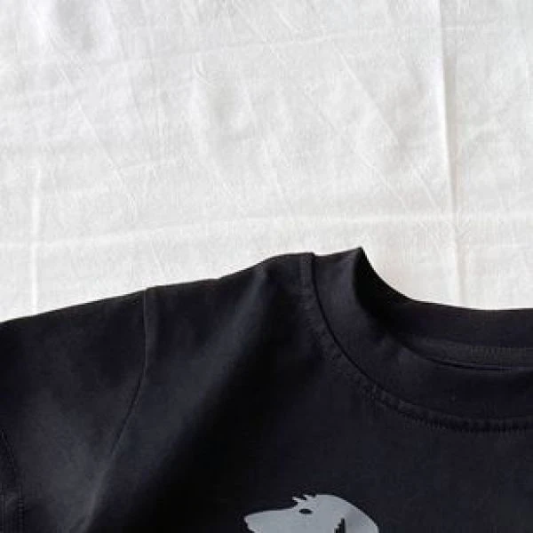 【24079BK】黑色腊狗短袖