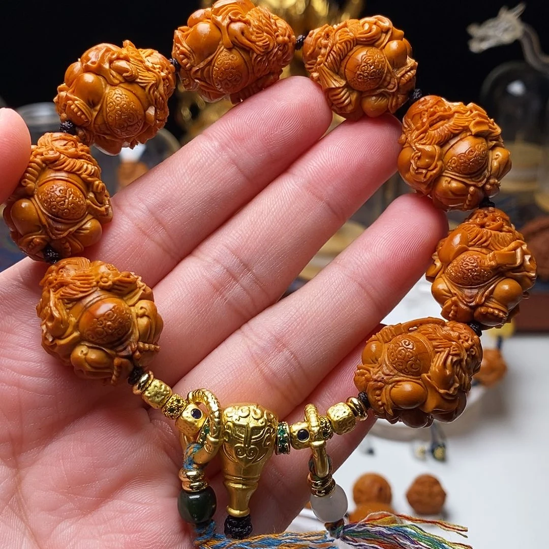 橄榄核手串/手链亏本不续订钟馗