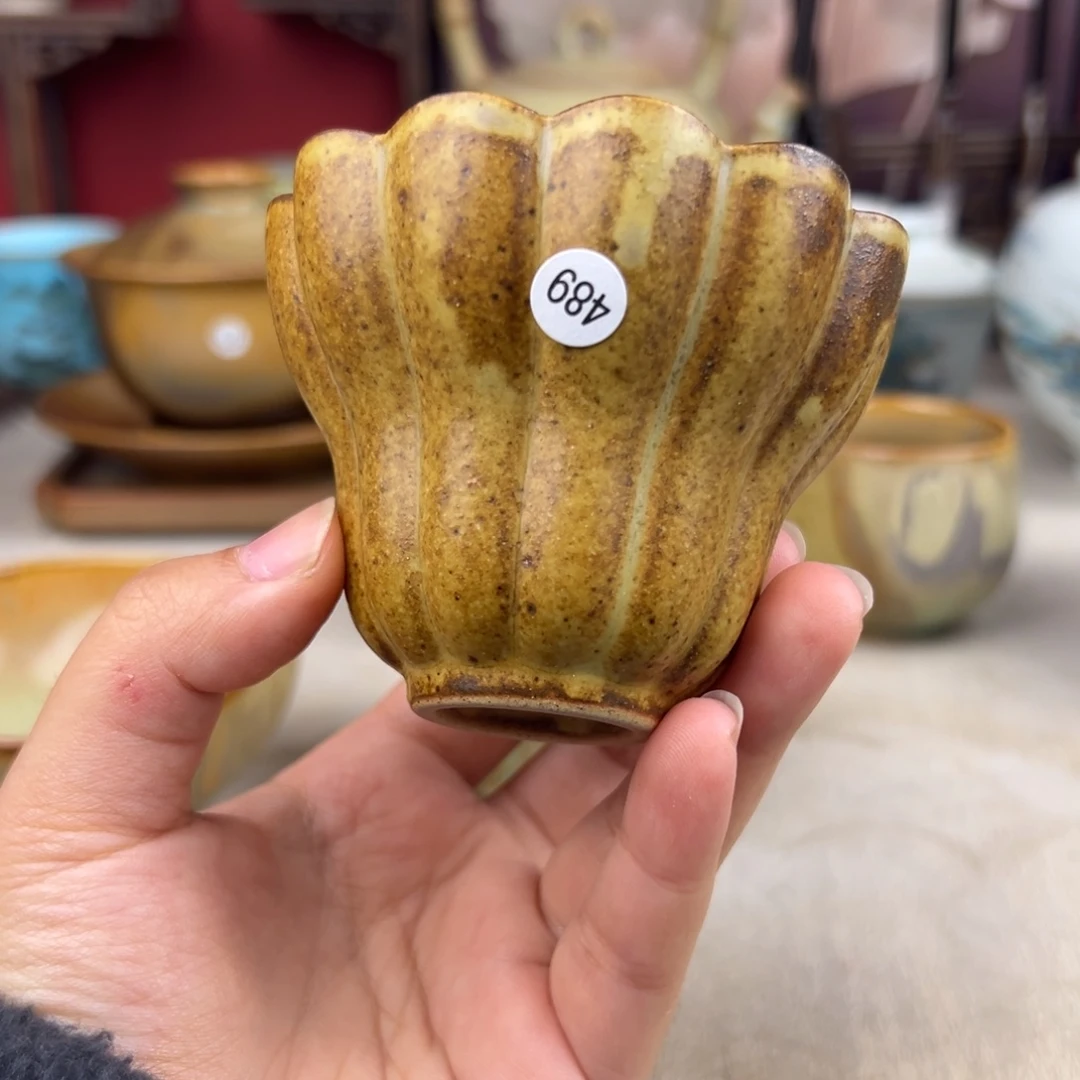 杯纯手工柴烧主人杯