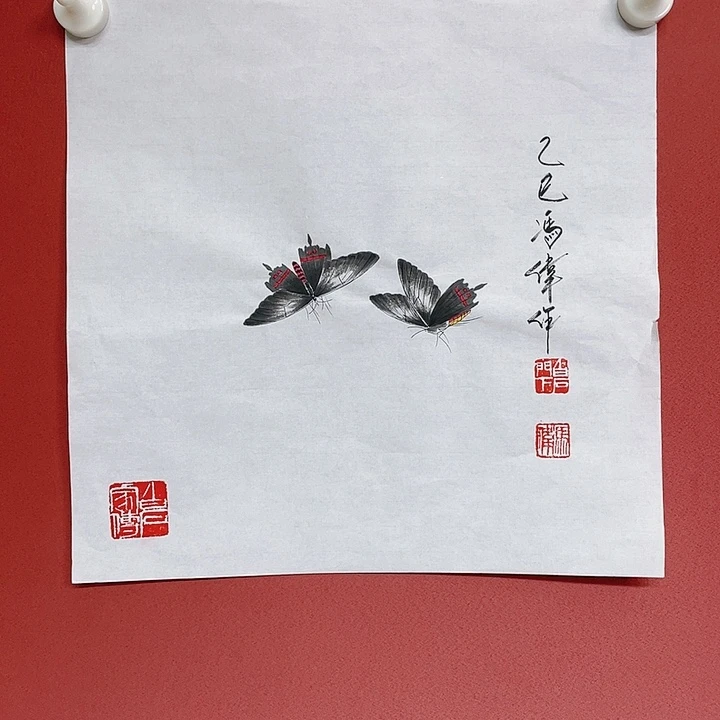 国画冯老师手绘作品