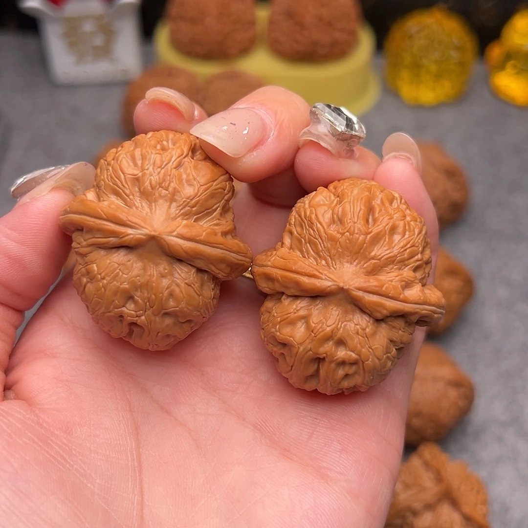 吊坠文玩核桃毕业精品精配元宝41全品