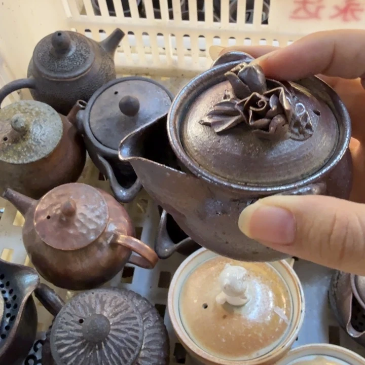 陶盘精品柴烧福利放漏