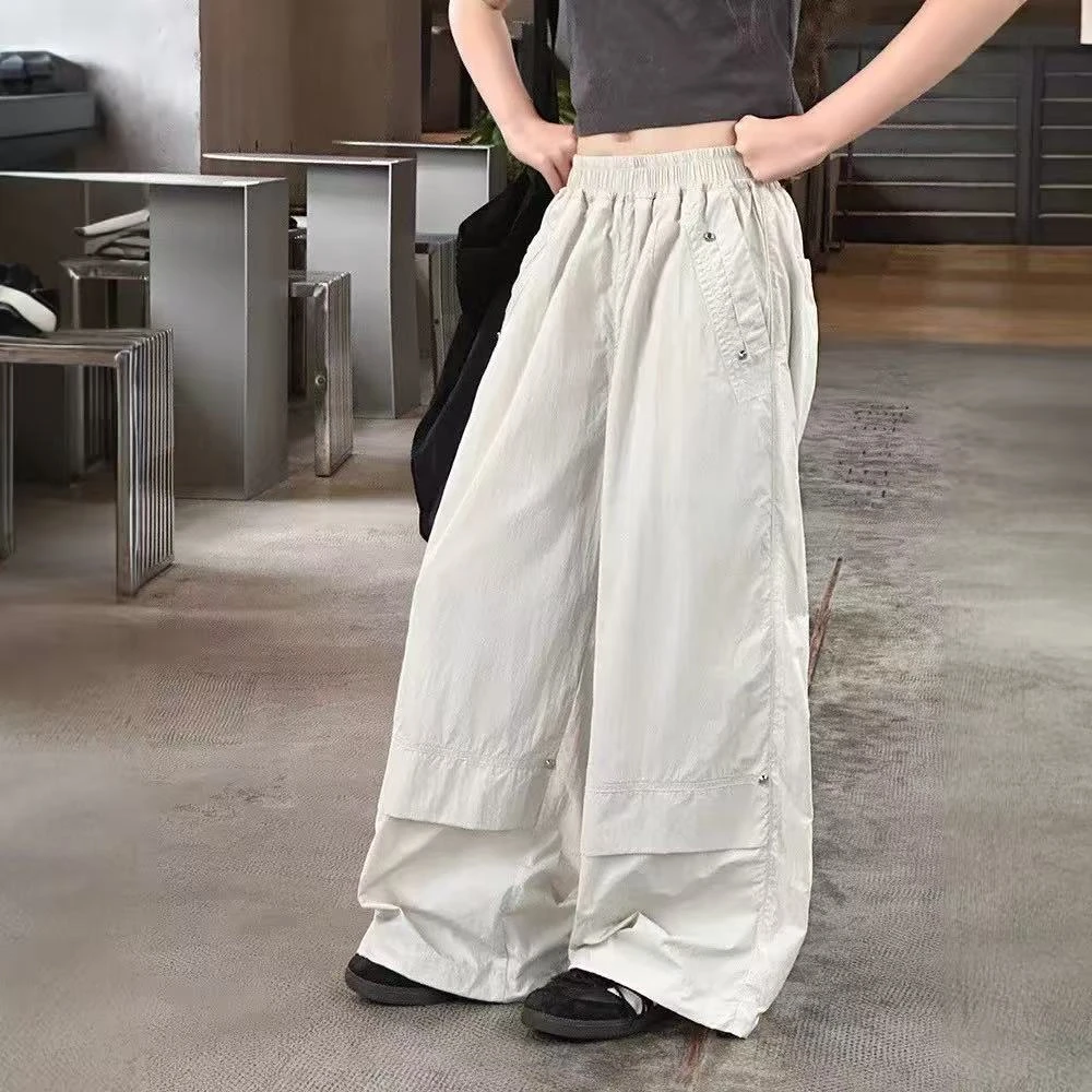 505845  韩版休闲潮流时尚男童女童夏款百搭薄款宽松休闲裤