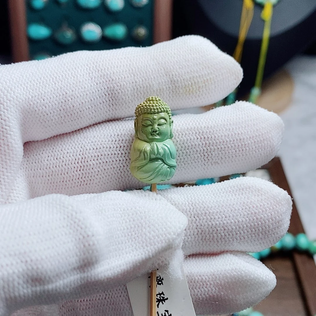 未镶嵌绿松石珠宝奇石