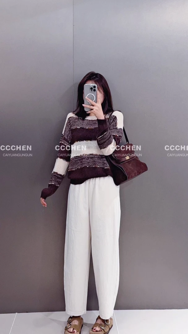 『CCCHEN』2025秋冬上新九分空气裤