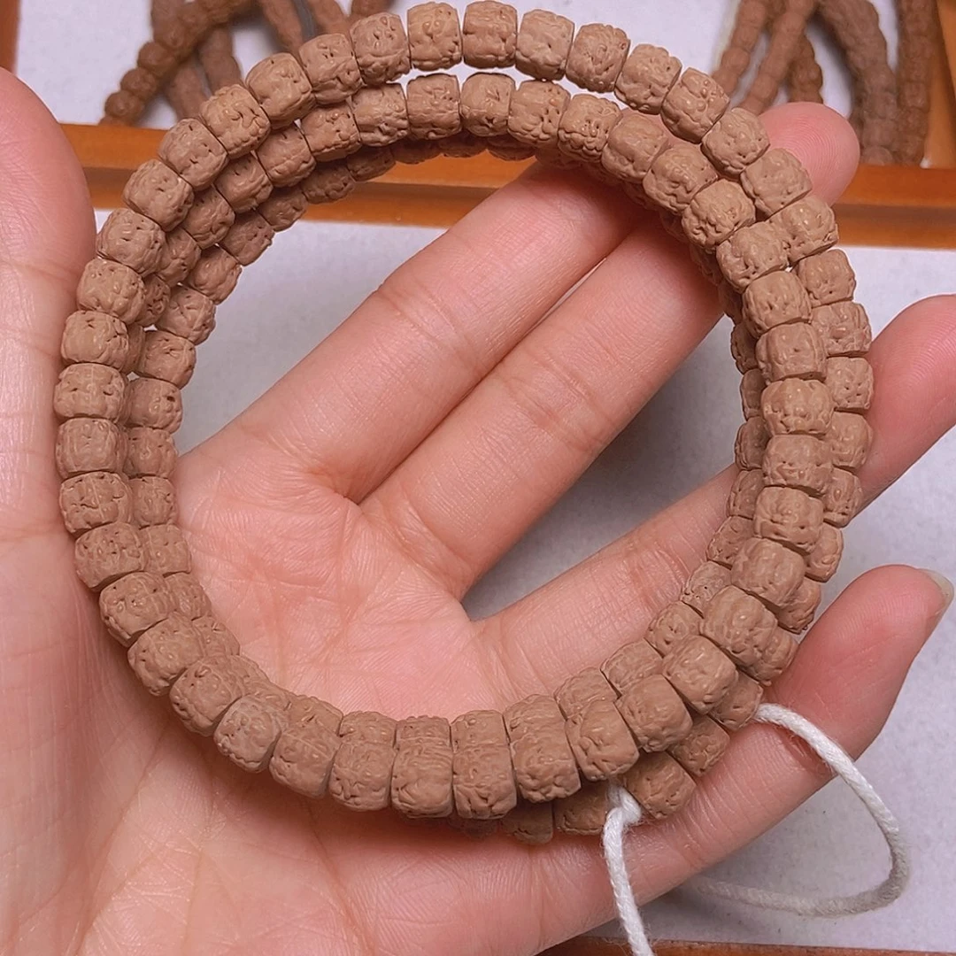 L***.金刚菩提吊坠龙切108
