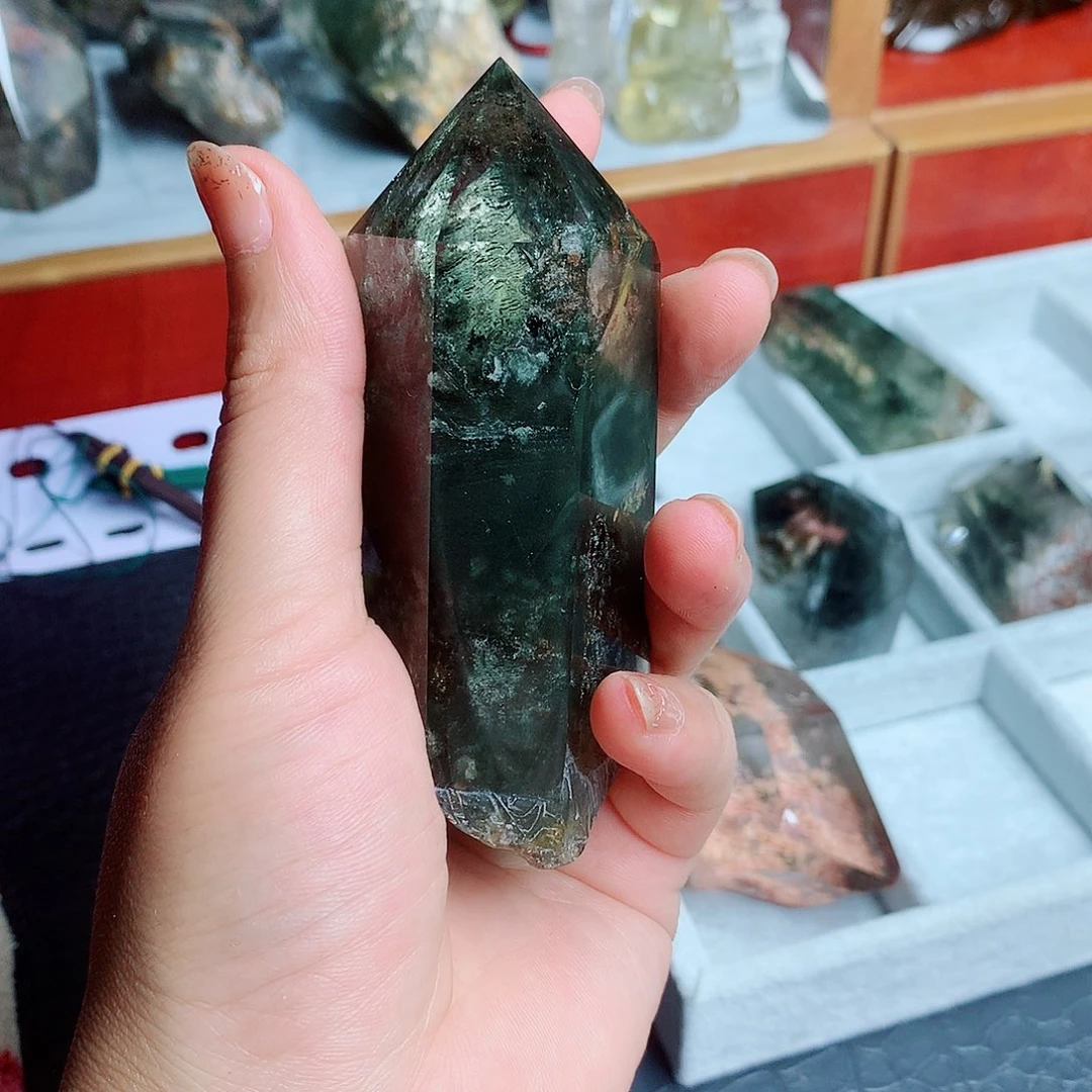 水晶珠宝半成品未镶嵌海**界