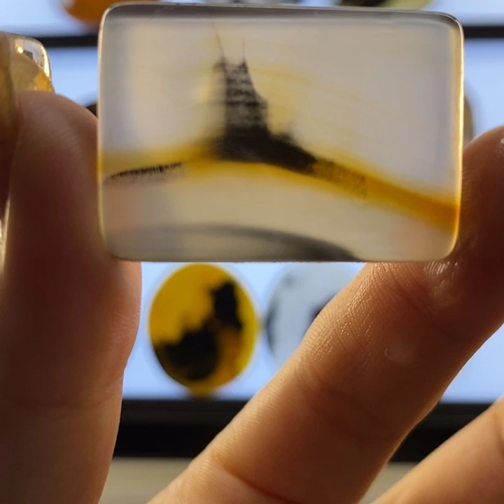 玛瑙/玉髓合金颈饰