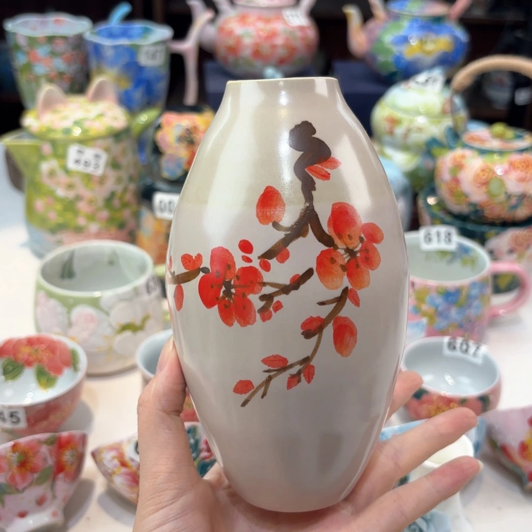 景德镇手绘高温釉下彩陶瓷茶具