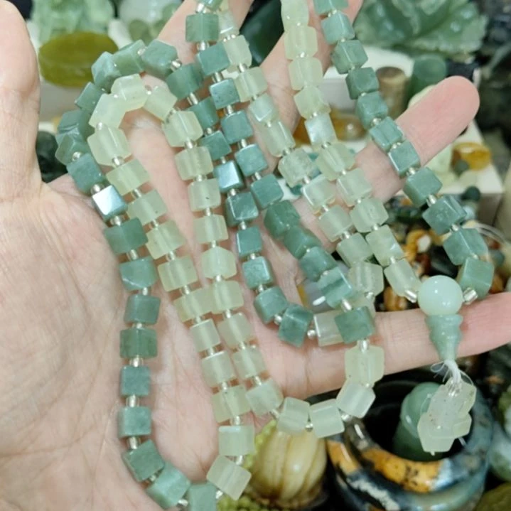 未镶嵌岫玉108粒珠子