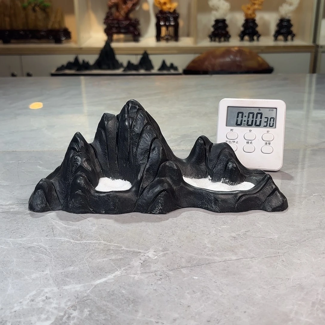 勇***君灵璧石手工雕刻奇石摆件