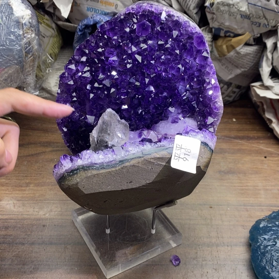 未镶嵌珠宝半成品紫晶