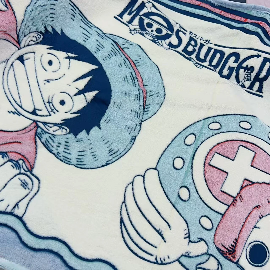 【三总宠粉浮力】高端潮牌动漫定制多功能休闲提花绒毯-1.2m*1.5m