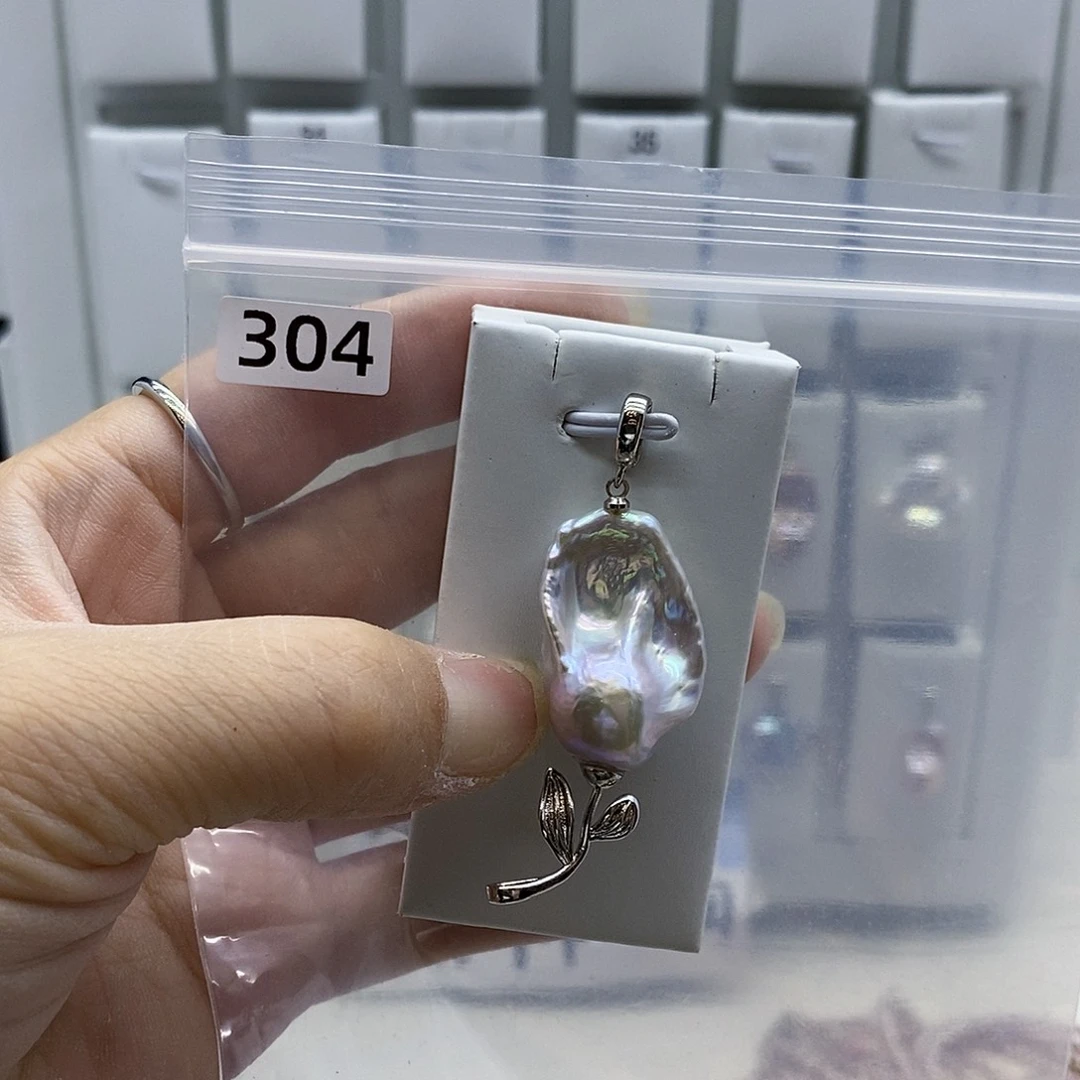 颈饰合金淡水珍珠