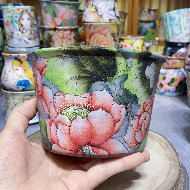 景德镇艺术手绘作品