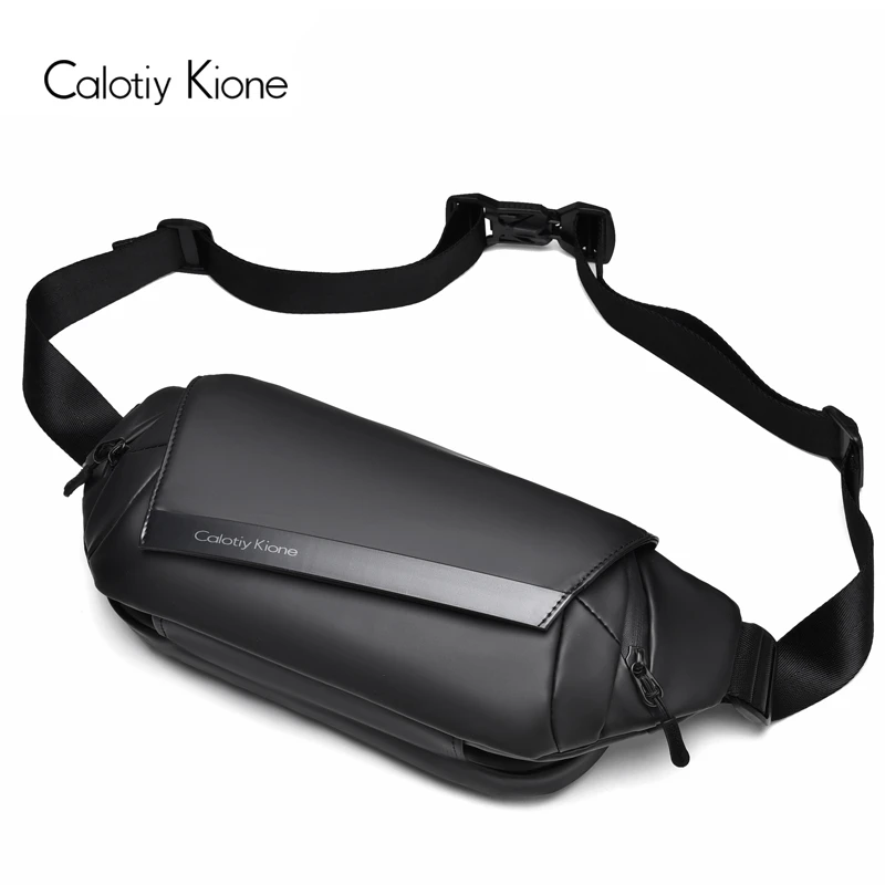 Calotiy Kione休闲运动胸包腰包日系韩版机能风潮流 后背包斜挎包