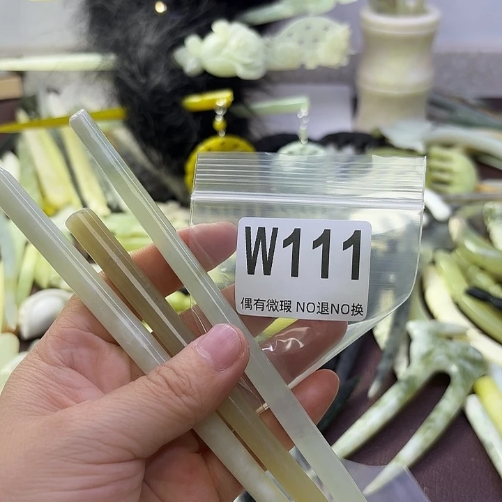 蛇纹石玉合金发饰w*z