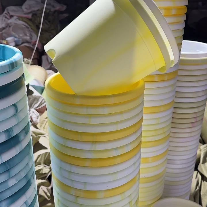 串色4#口径25浅黄色10个无托