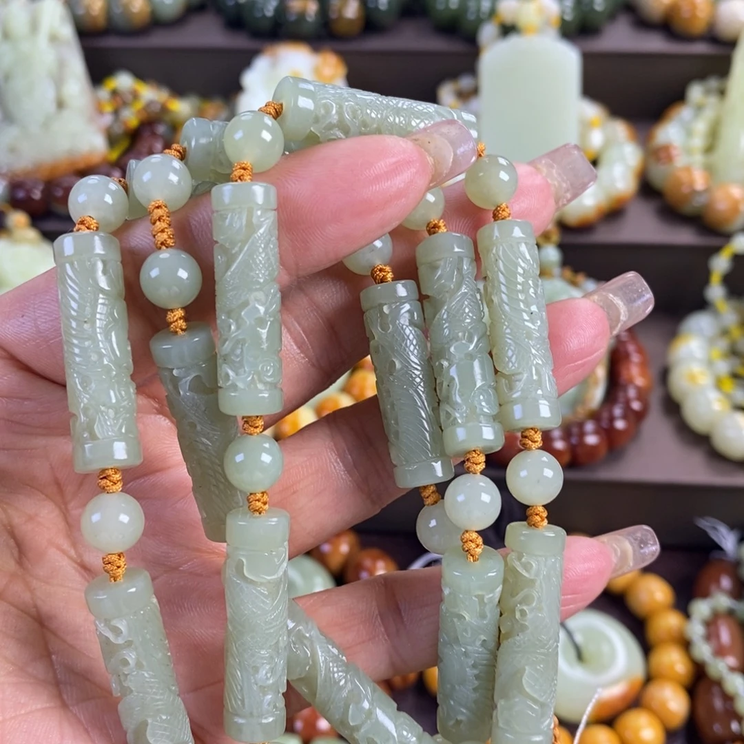 透闪石质玉未镶嵌手链